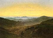 Caspar David Friedrich Giant Mountains oil